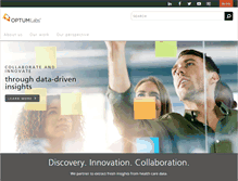 Tablet Screenshot of optumlabs.com